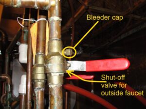 Shut-off valve illustration Emerson Contracting NW