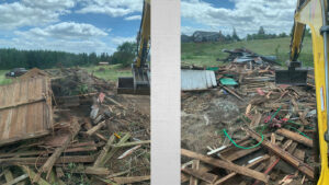 Emerson Contracting NW Barn Demolition