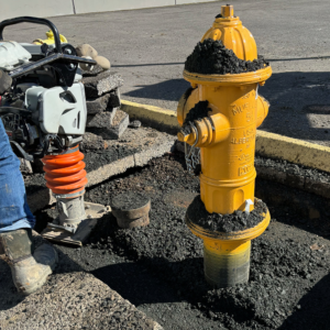 Emerson Contracting NW Remove and Replace Fire Hydrant